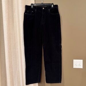 Eddie Bauer Men's Black Jeans Straight Leg, Size 34 x 30